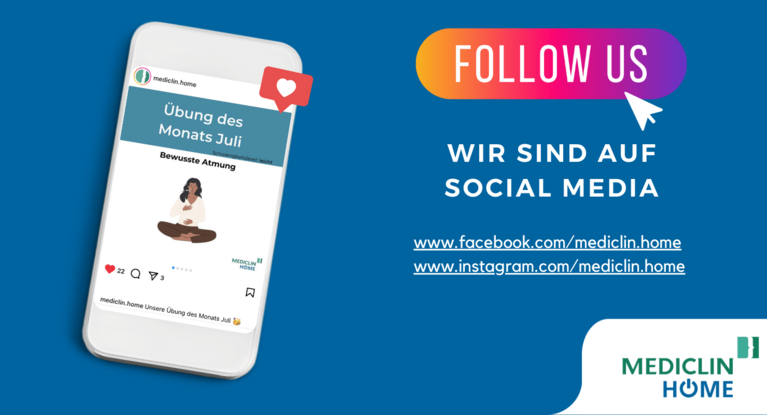 MEDICLIN HOME auf Social Media
